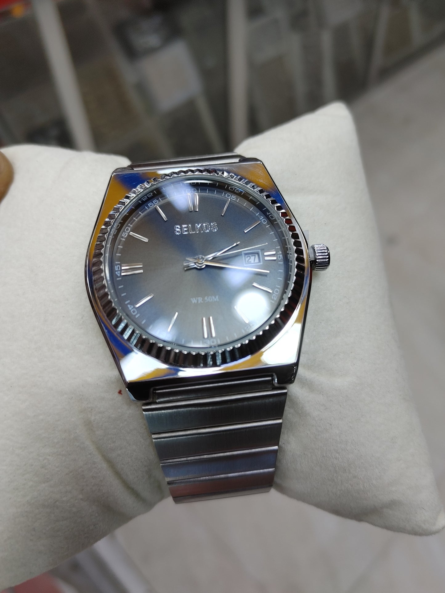 Original Selkos Silver Watch