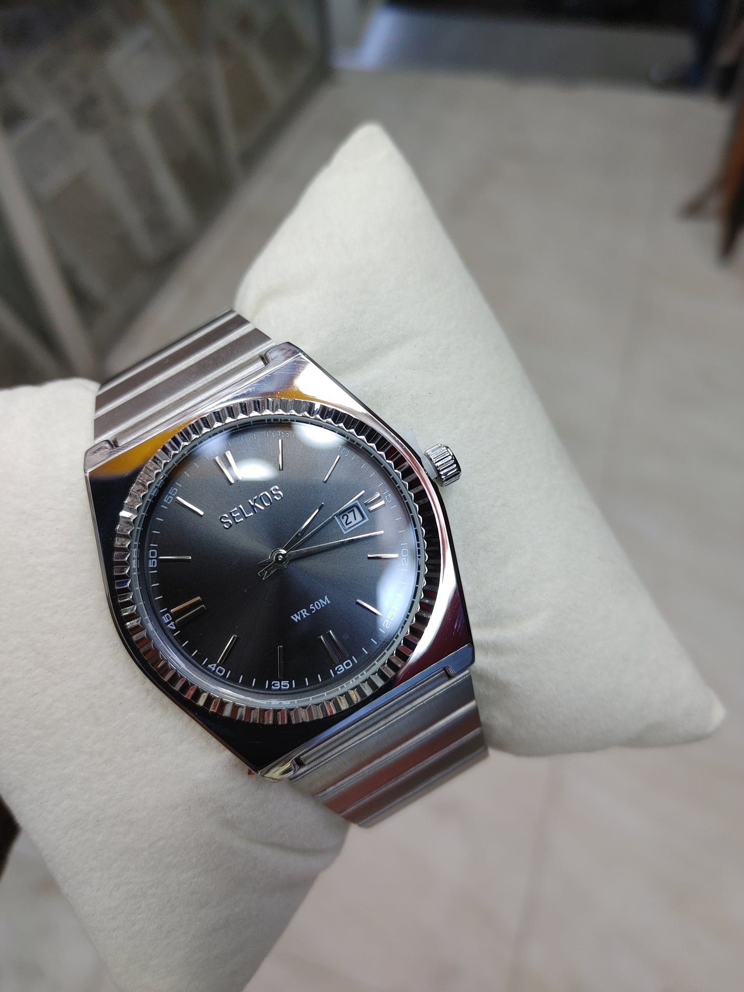 Original Selkos Silver Watch