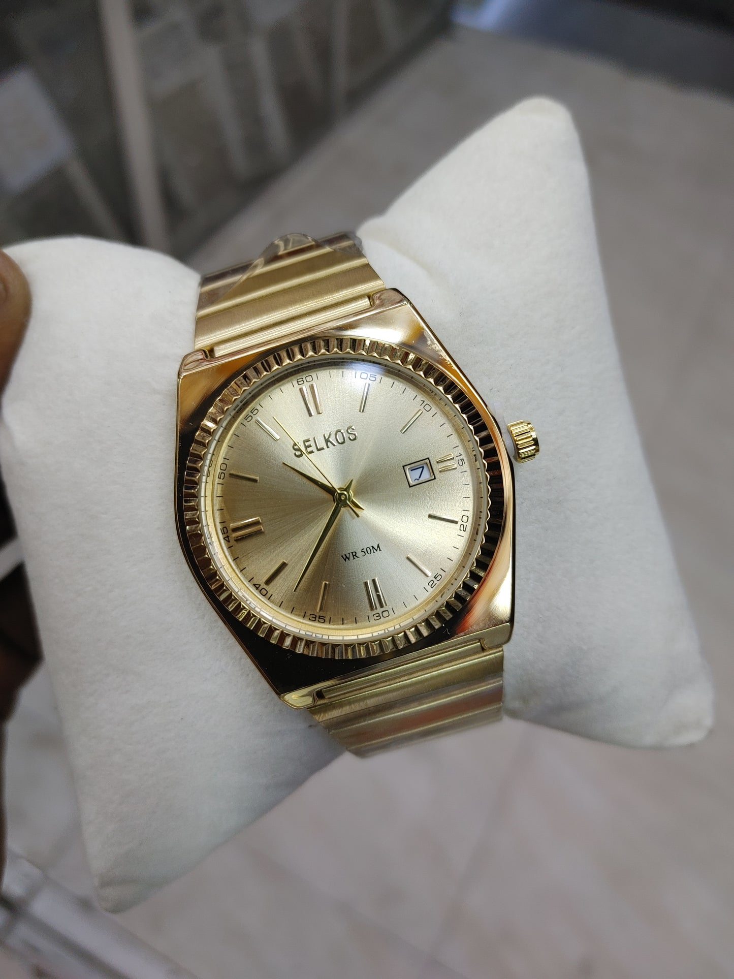 Original Selkos Gold Watch