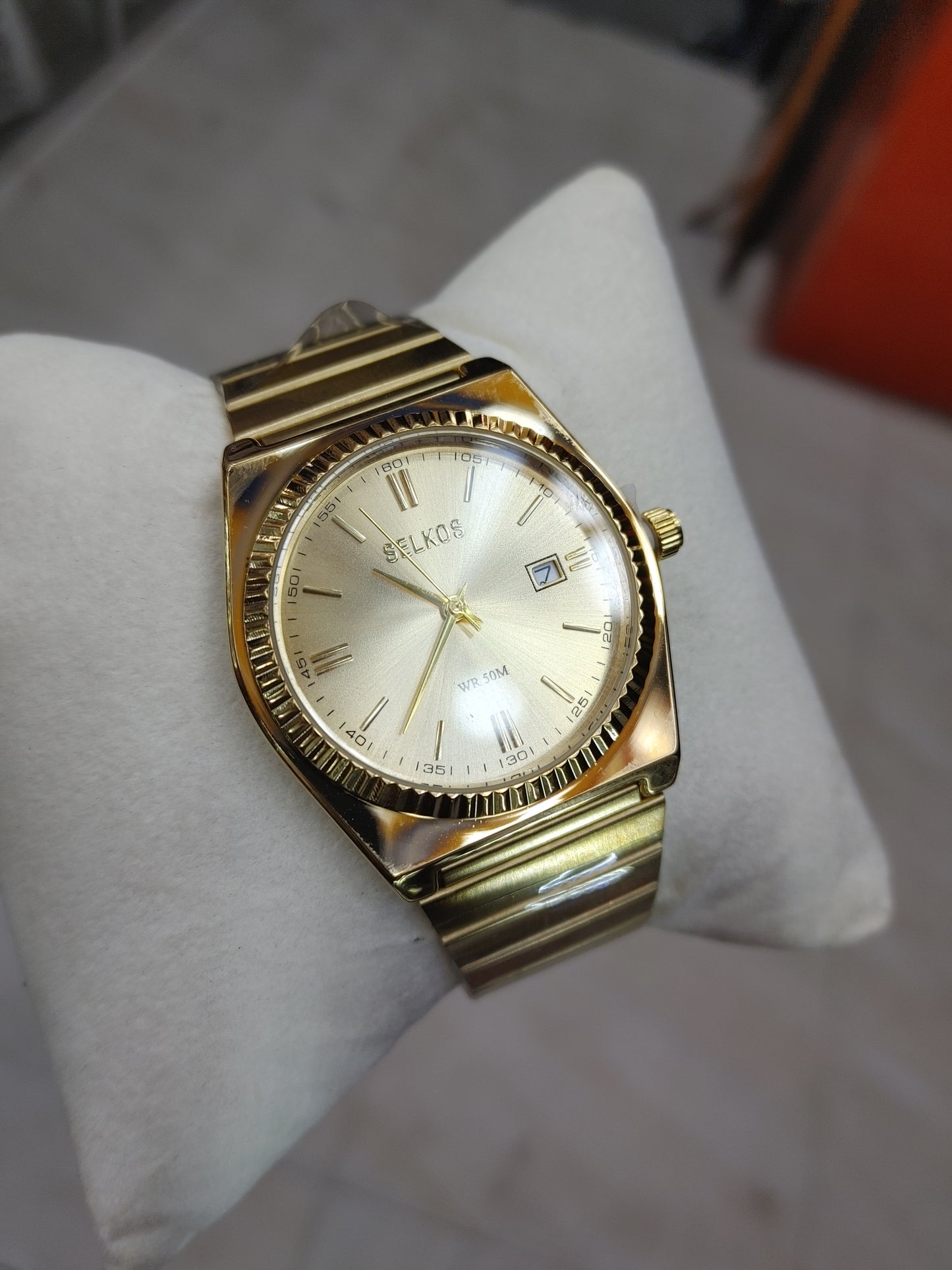 Original Selkos Gold Watch